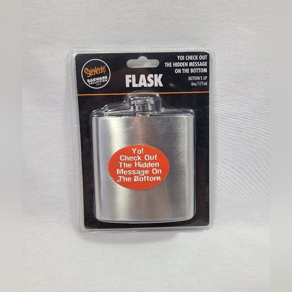 Spencer's gifts hidden message flask- New